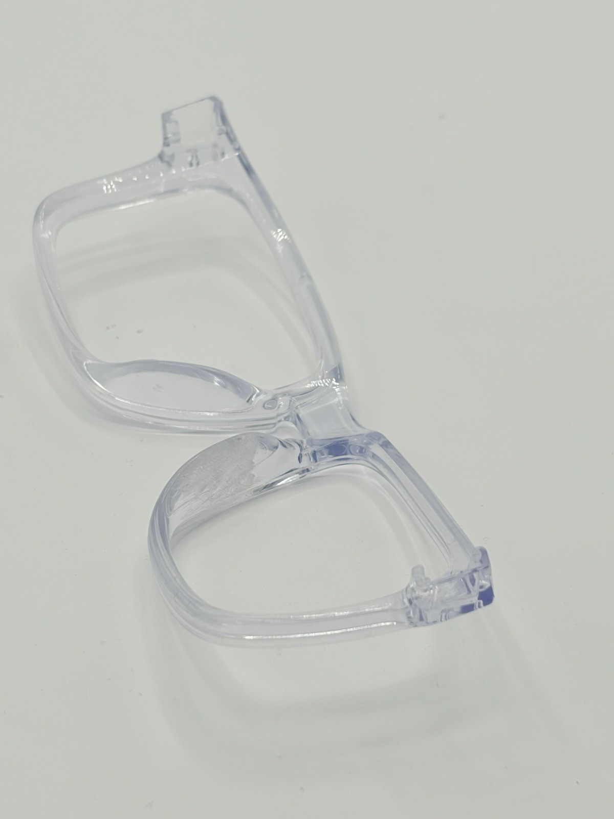 OAKLEY HOLBROOK REPLACEMENT CLEAR FRONT FRAME ORBITALS POLISHED AUTHENTIC PARTS