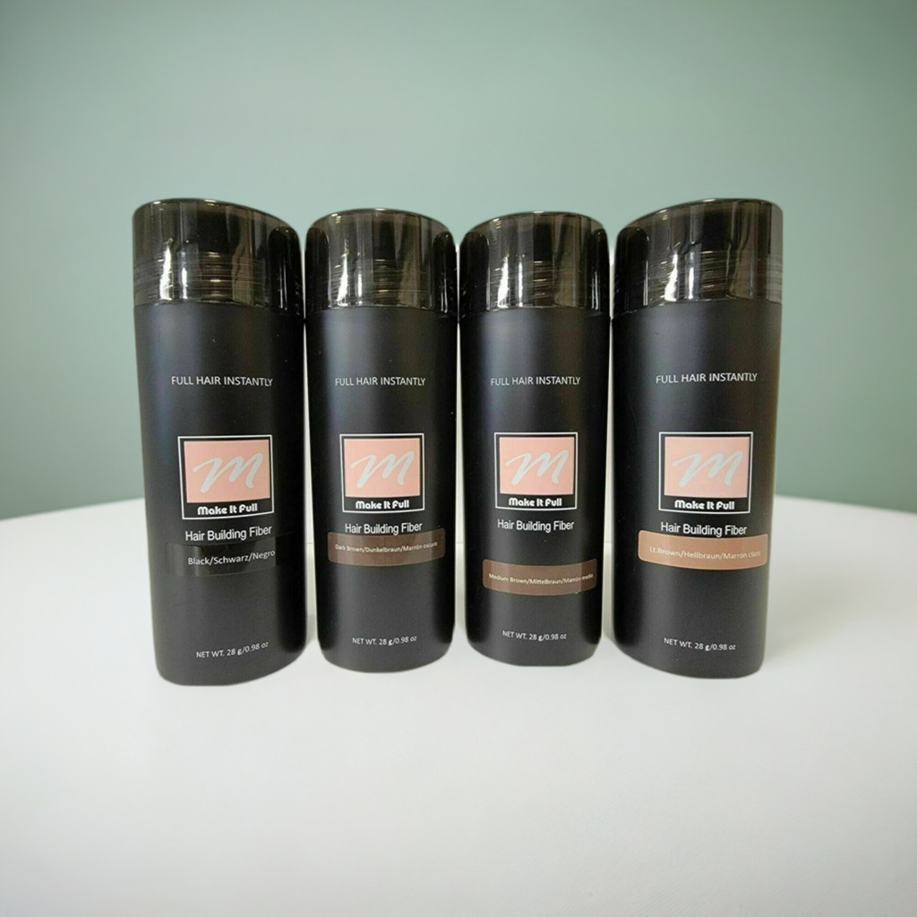 MAKEITFULL PREMIUM Hair Building Fibers Trusted Brand Compare with Toppik FAST