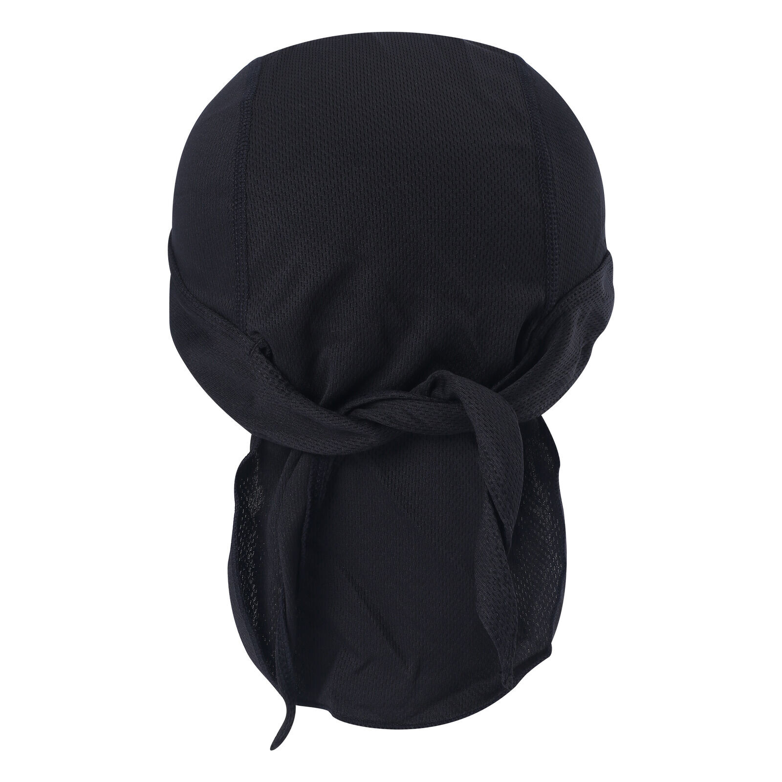 Motorcycle Wrap Biker Du Do Black Bandana Paisley Doo Rag Head Skull Cap Durag