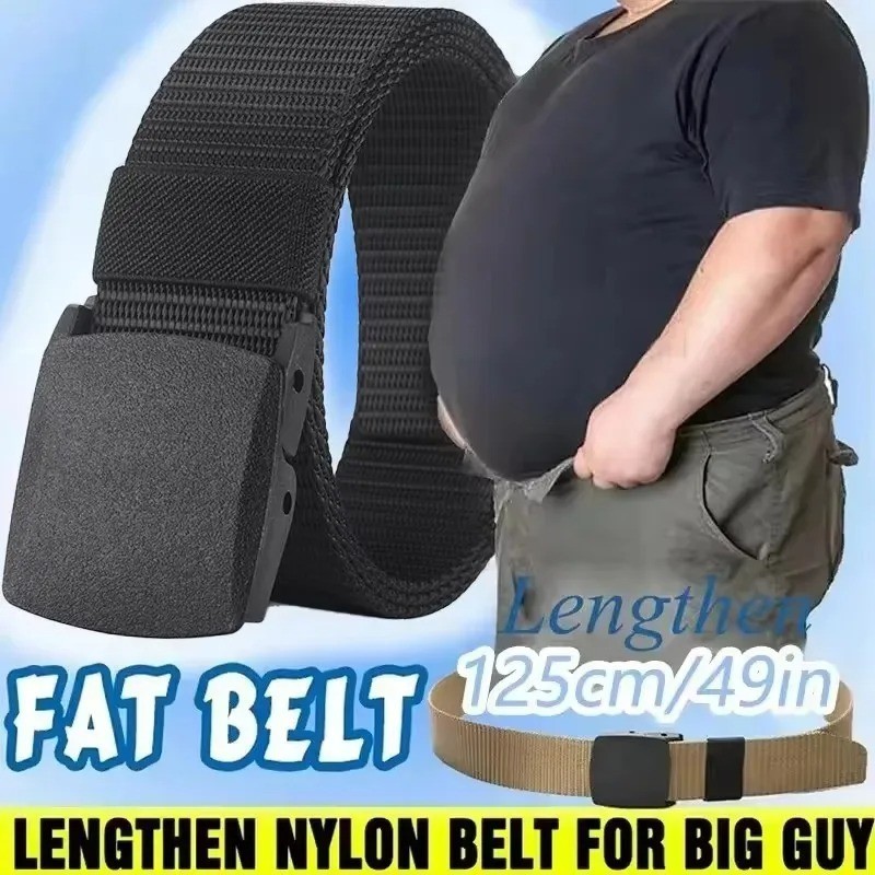 Men Casual Military Tactical Army Adjustable Quick Release Belts Pants Waistband