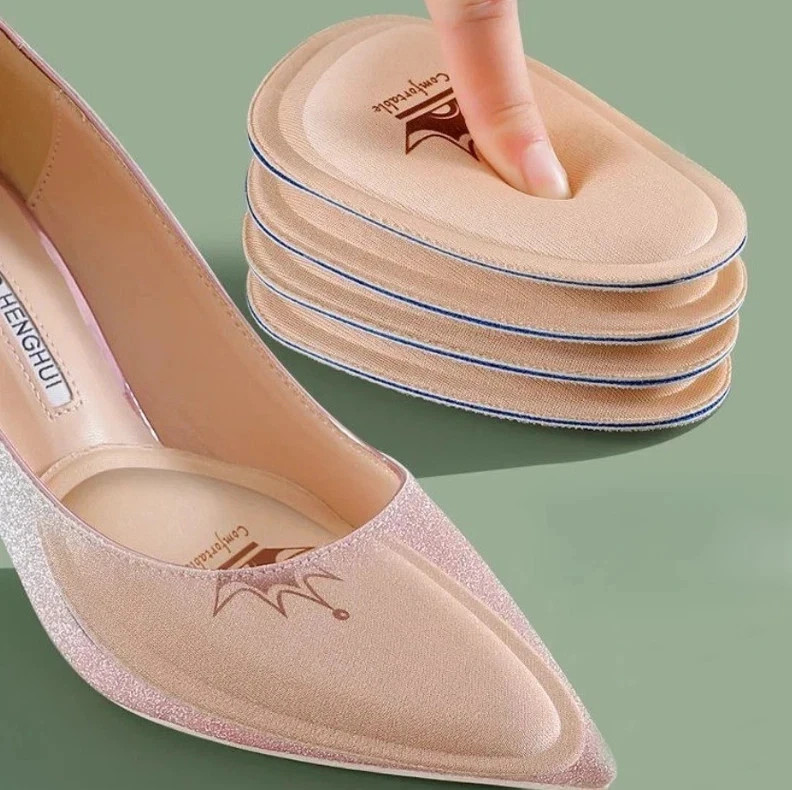 2 pair Forefoot Pads for Woman High Heels Half Insoles Foot Pain Relief Insole