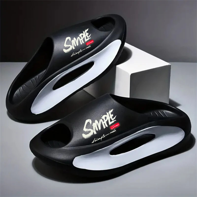 Men Slippers EVA Non Slip Slides Fashion Casual Summer Sandals Shoes Beach Gift