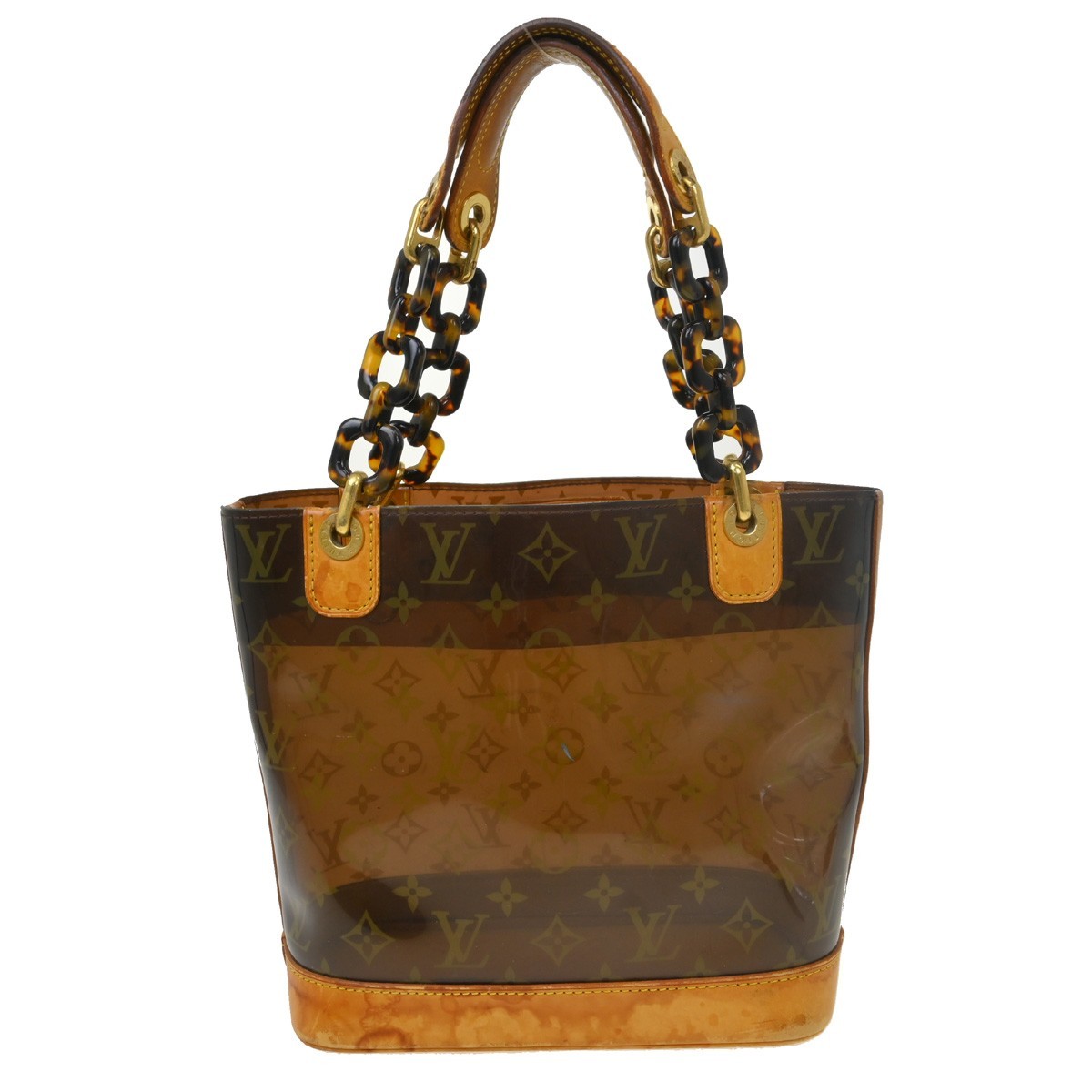Best05 LOUIS VUITTON Monogram Cabas Ambre PM Tote Bag M92502 LM0054 YQ08730