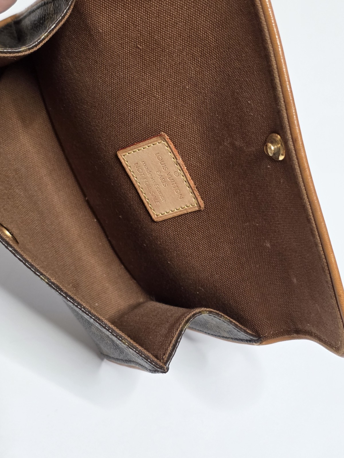 Louis Vuitton Pochette Florentine Leather Belt Bag Clutch Wallet