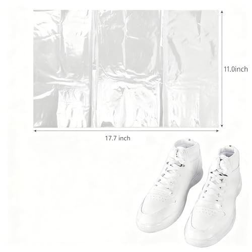 Pack Shrink Wrap Bag for Shoes, Heat Shrink Bags for Sneaker, Shoe Tennis 30