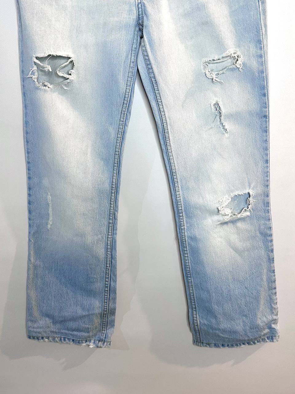 Vintage D&G Dolce Gabbana Ripped Destroyed Jeans Grunge Cult Denim Itierre 28