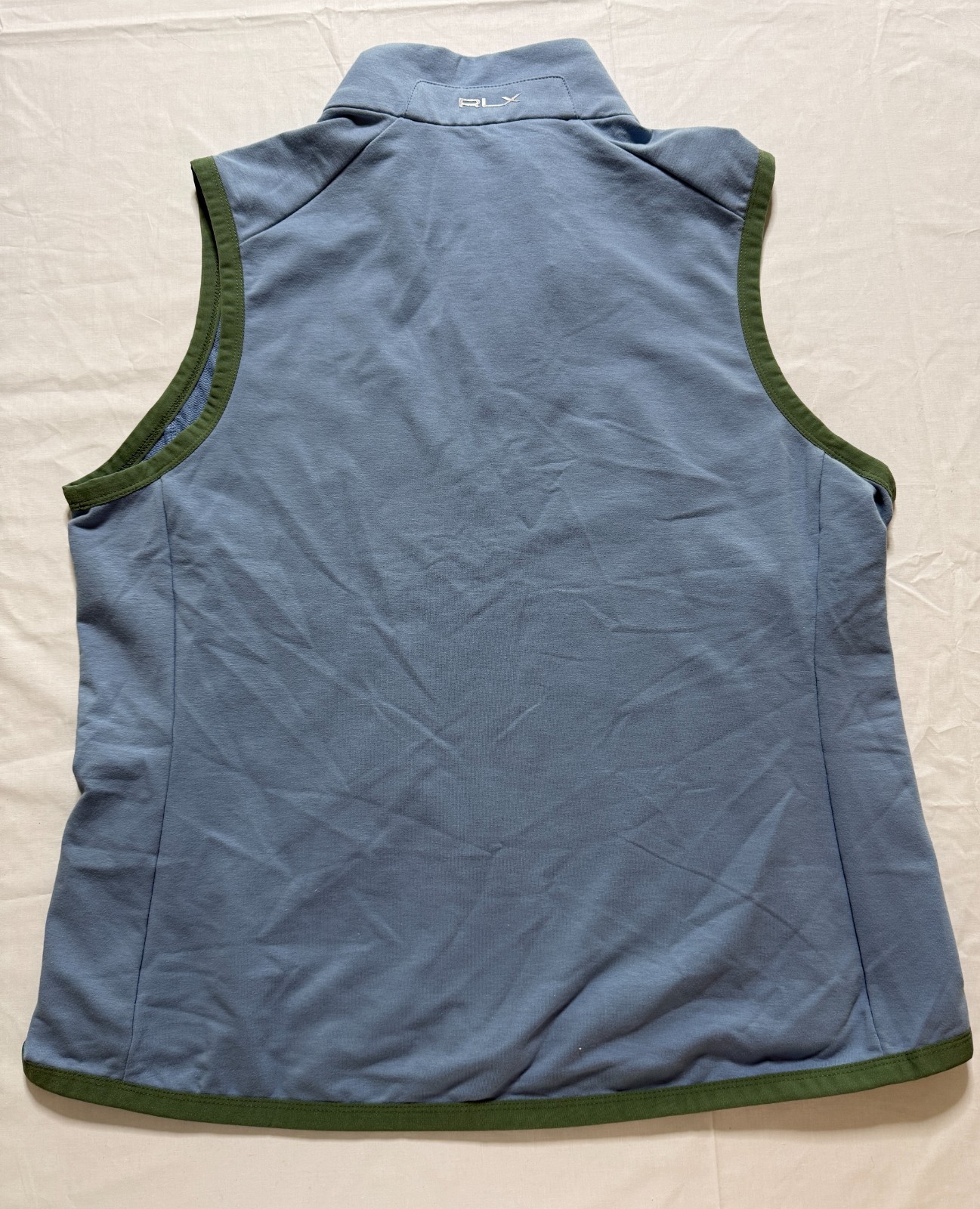 NWT WOMEN’S RLX RALPH LAUREN OW VEST – SIZE: LARGE – BLUE / GREEN MULT (A4.8)