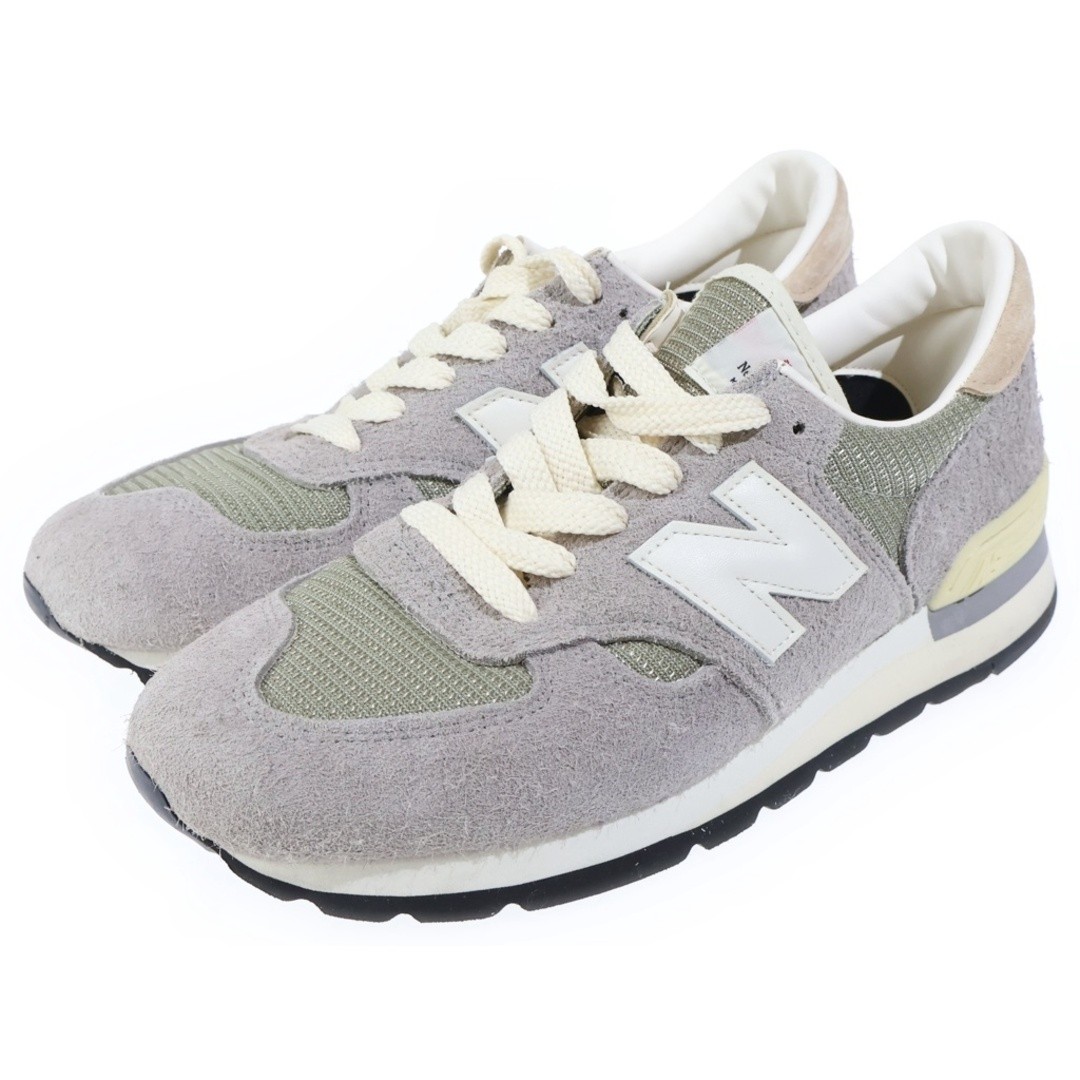 New Balance M990TA1 Suede Mesh Low Cut Sneaker Grey US9.5 27.5cm Used 1c6acfc6d0