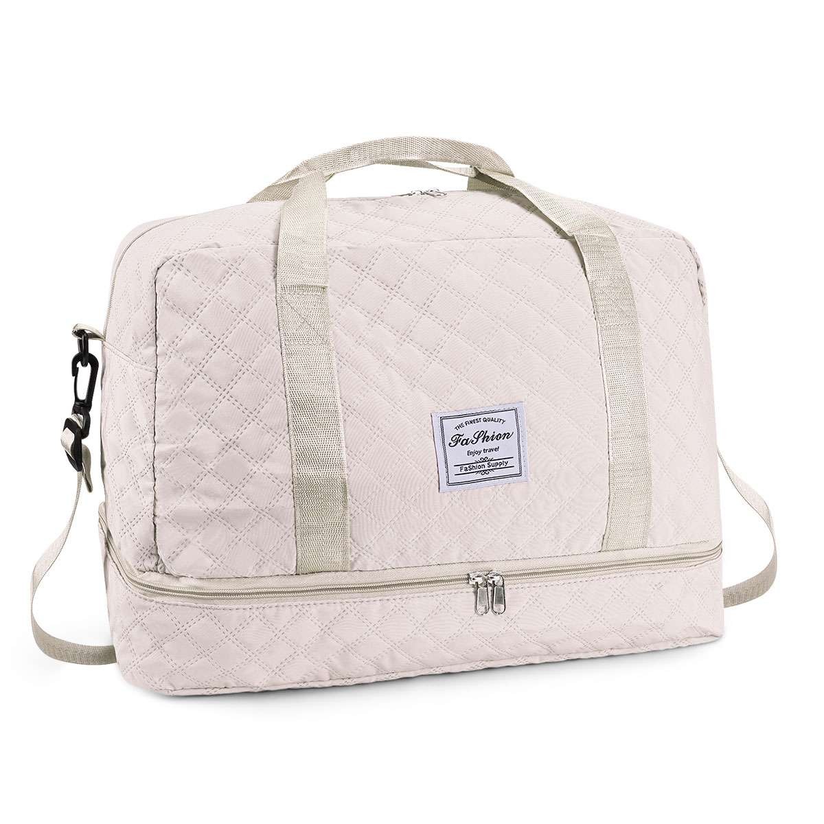 Travel Tote Bag for Women, Weekender Carry-on Tote, Large Duffel Bag Gym Bag US