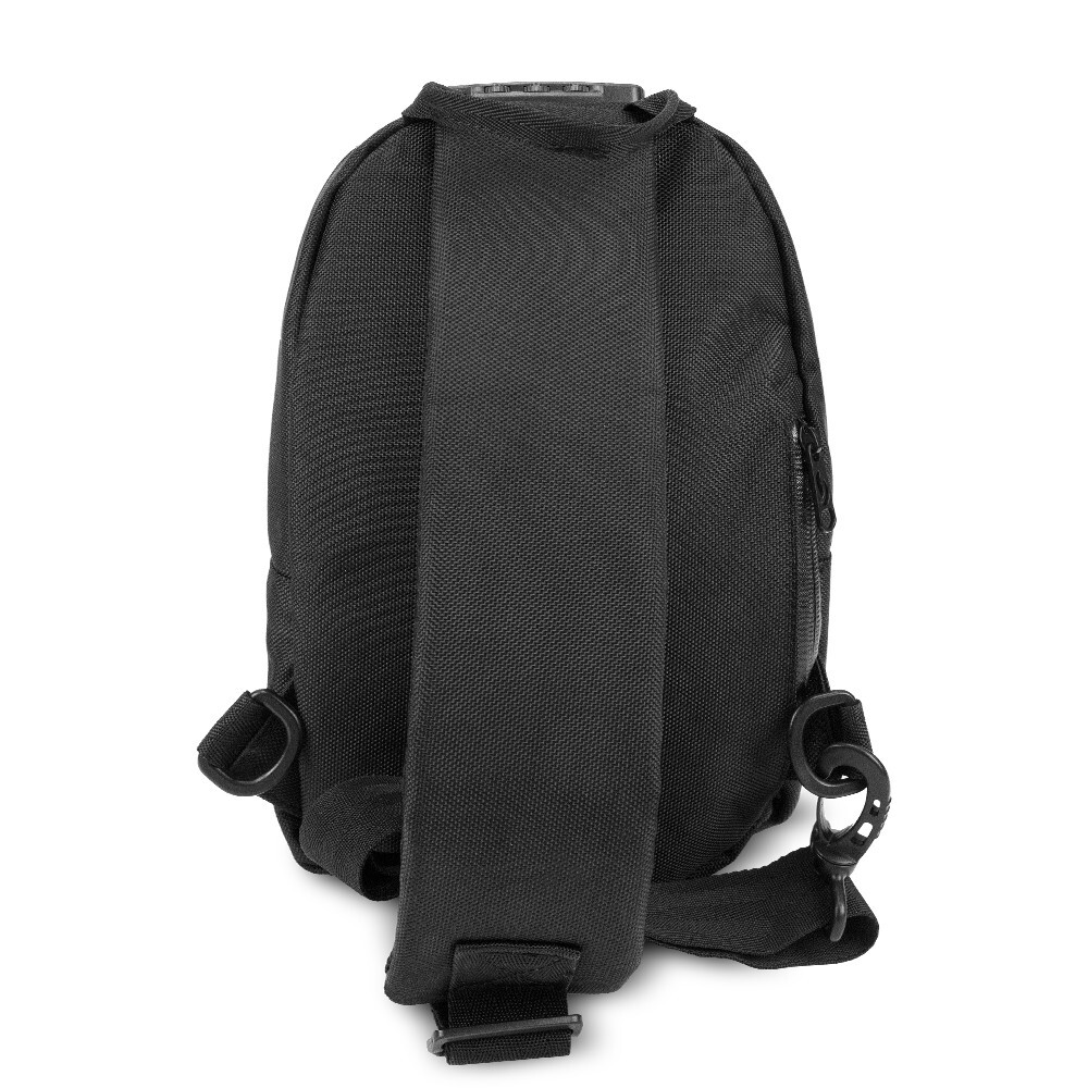 Skunk UNO Smell Proof Cross Body Smell Weather Proof Carbon Lining BLACK CANVAS