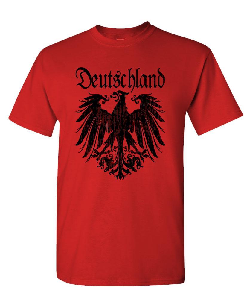 BLACK DEUTSCHLAND EAGLE – german soccer – Cotton Unisex T-Shirt