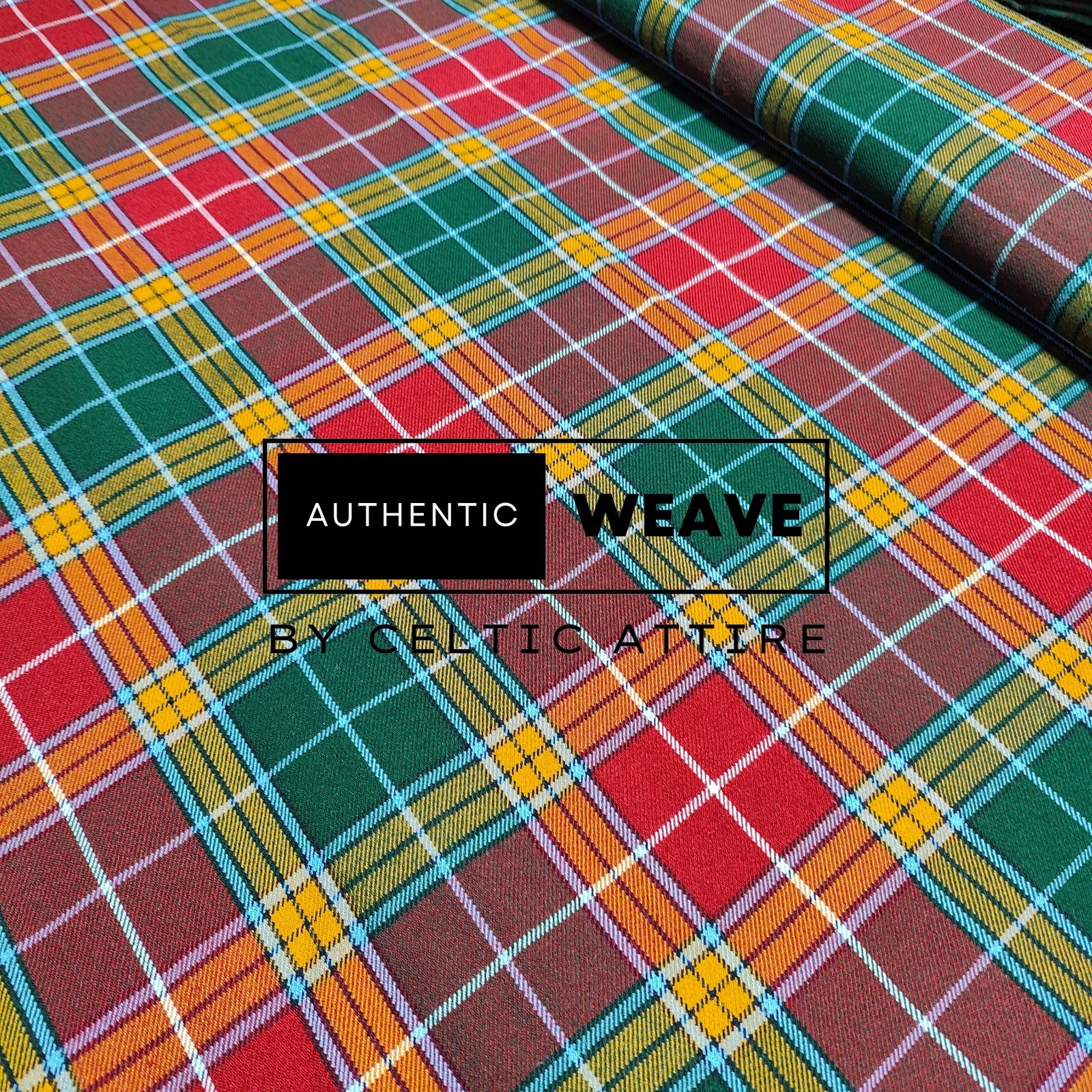 Clan Buchanan Tartan Kilt – 8 Yard, Utility, Hybrid Kilts by Celtic Attire