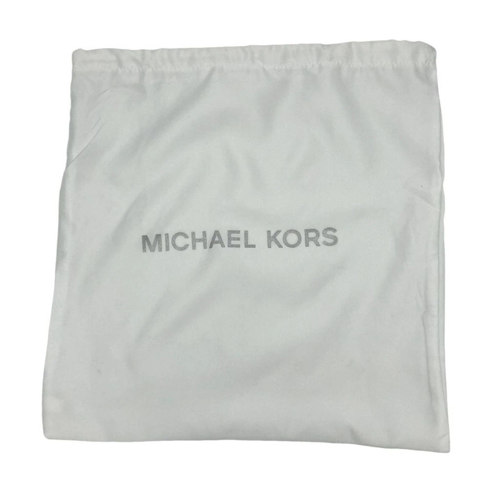 Michael Kors White Satin Drawstring X Large Dust bag Cover for Handbags 22 x 22