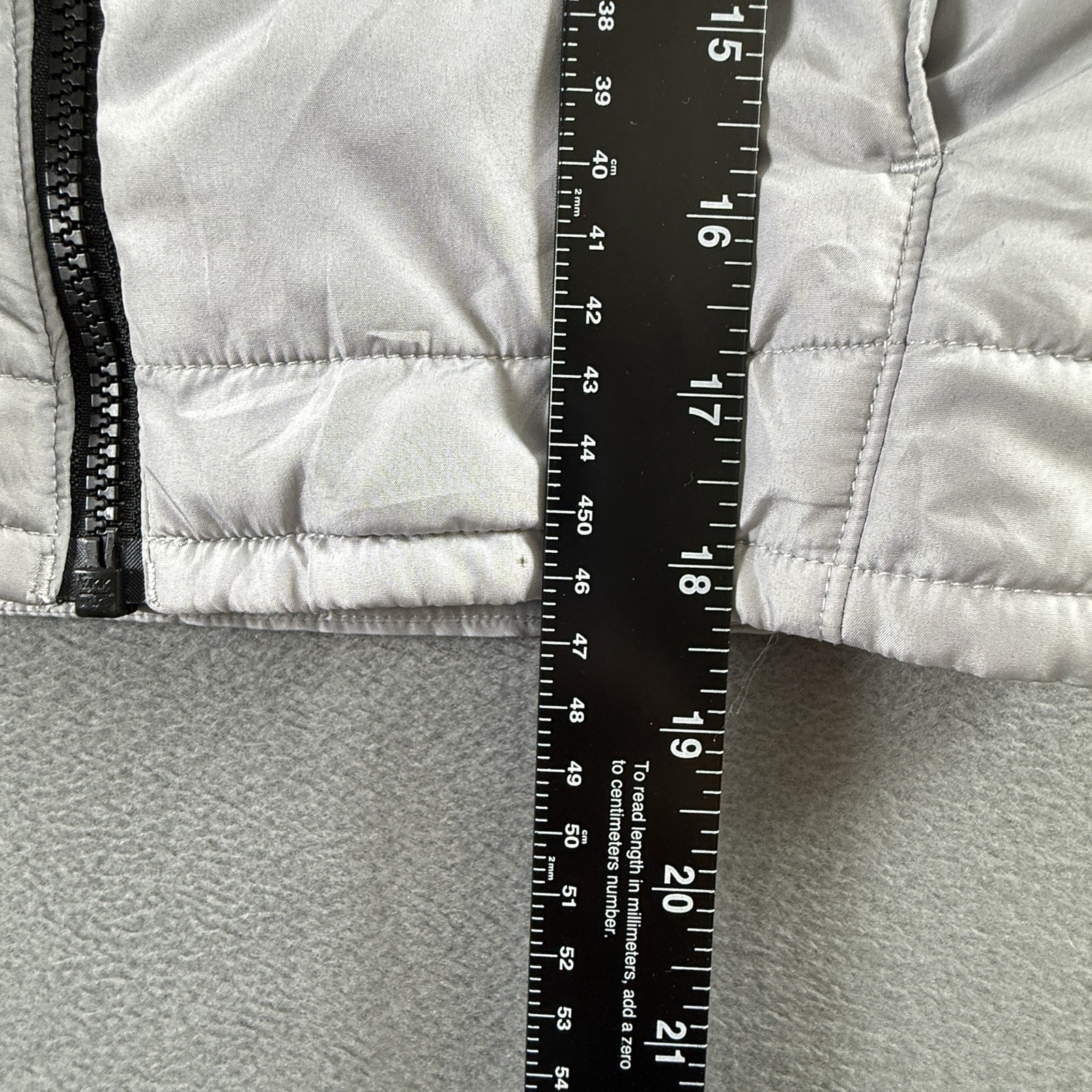 Under Armour Gray Pronto Puffer Jacket Insulated Pockets Youth Jacket 6
