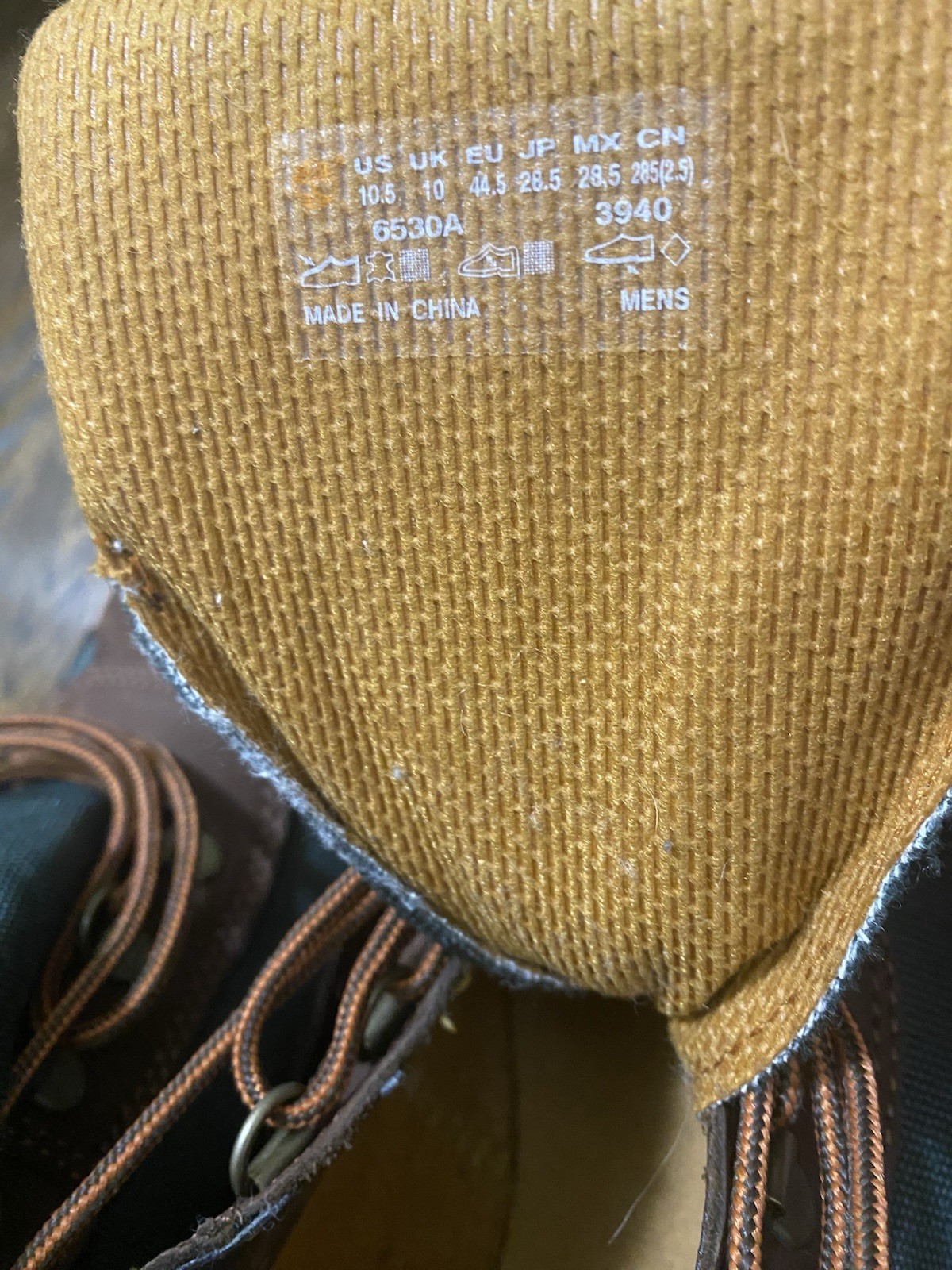 Timberland Men’s 6 Inch Field Boots ‘Beef & Broccoli’ Size 10.5