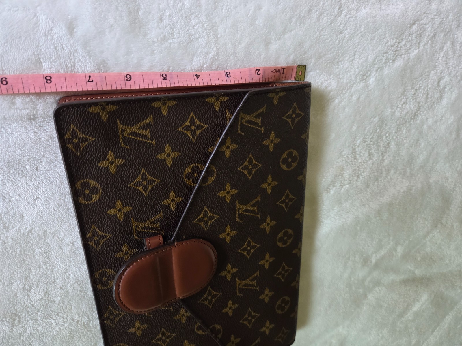 Louis Vuitton authentic pre owned ladies evening bag/clutch