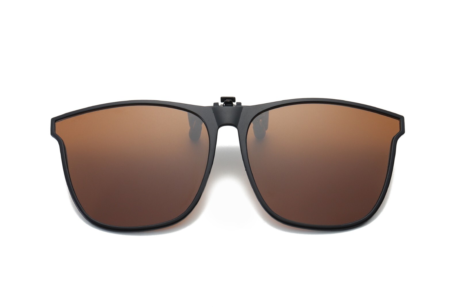 Polarized Clip-on Sunglasses Anti-Glare UV Protection Square Clip On Sun Glasses