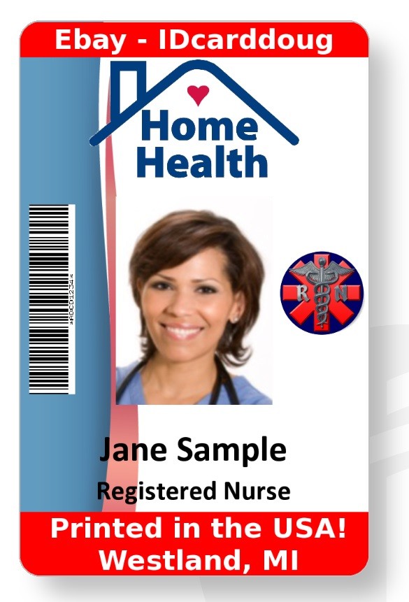 Full color custom printed ID cards, PVC, digital, high quality! No design fee!