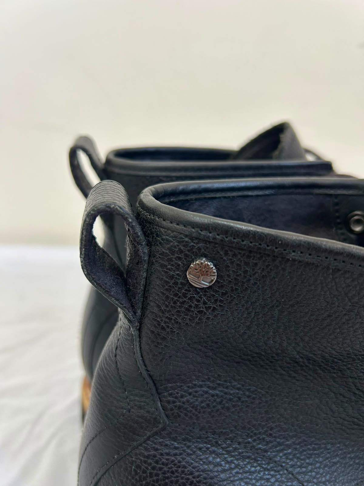 Timberland West Haven A138Q Men’s Black Leather Waterproof Boots Size 11 US