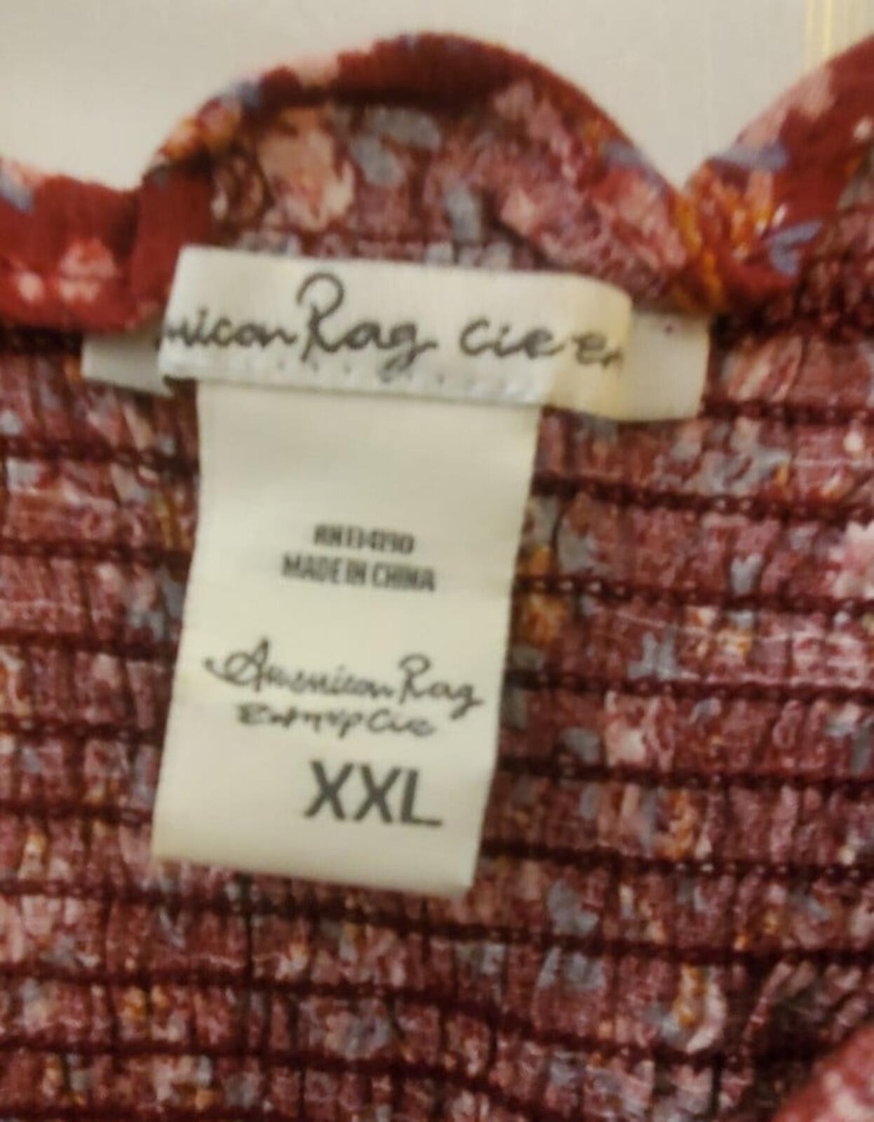 American Rag Floral Blouse – Junior XXL