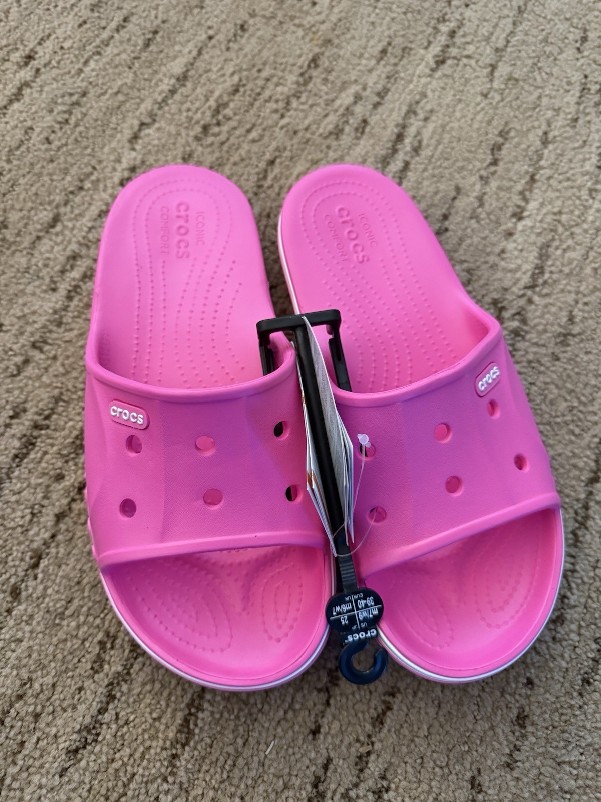 Unisex Crocs Bayaband Slides Sandals Men 7 Women 9