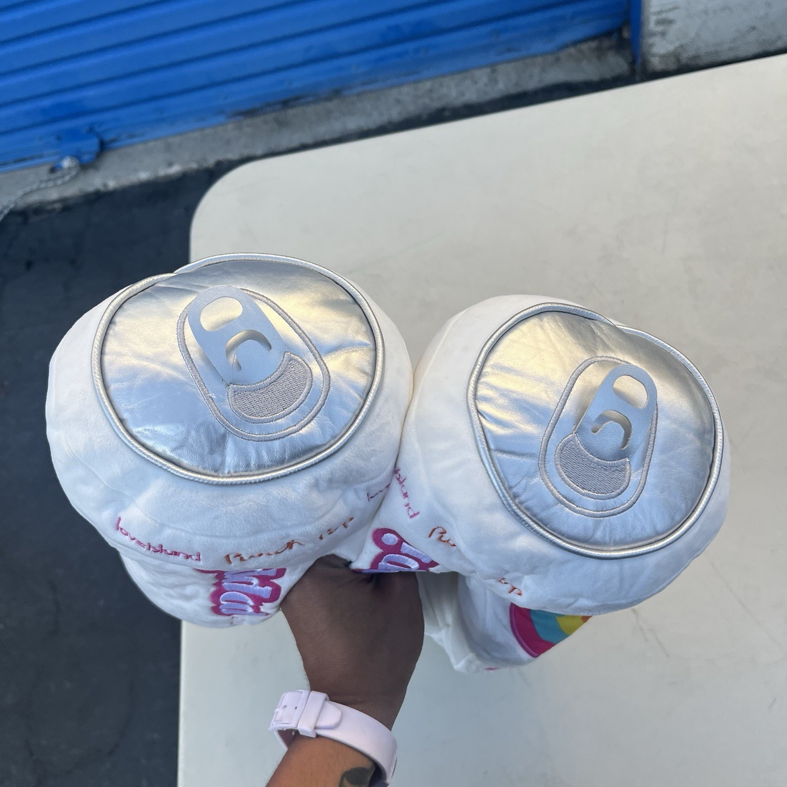 Poppi x Love Island Punch Pop Merch Can Slippers Netflix