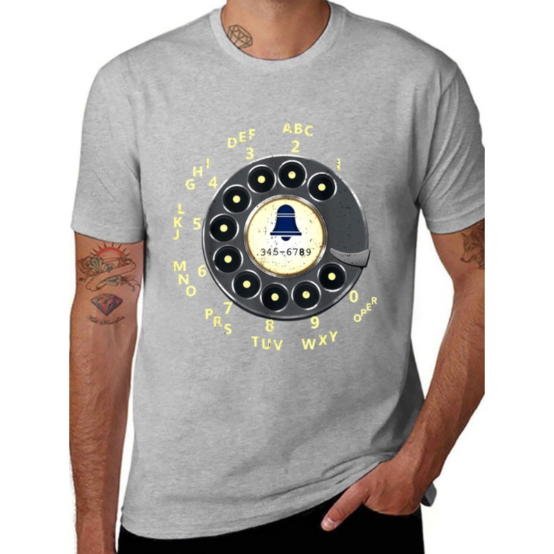 Vintage Retro Rotary Dial Telephone T-Shirt