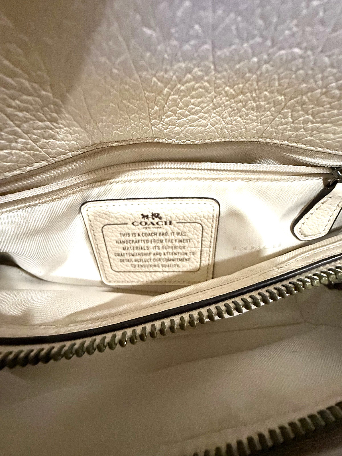 Coach Mercer Satchel 24 in Grain Leather with Bandana Rivets 55634 and Wallet.