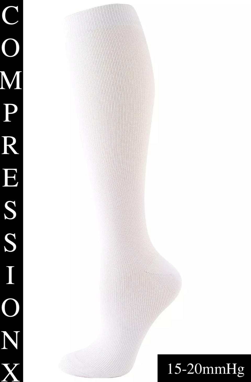 Big N Tall Compression X Socks Pain Relief Calf Leg Foot Support Stocking 4XL