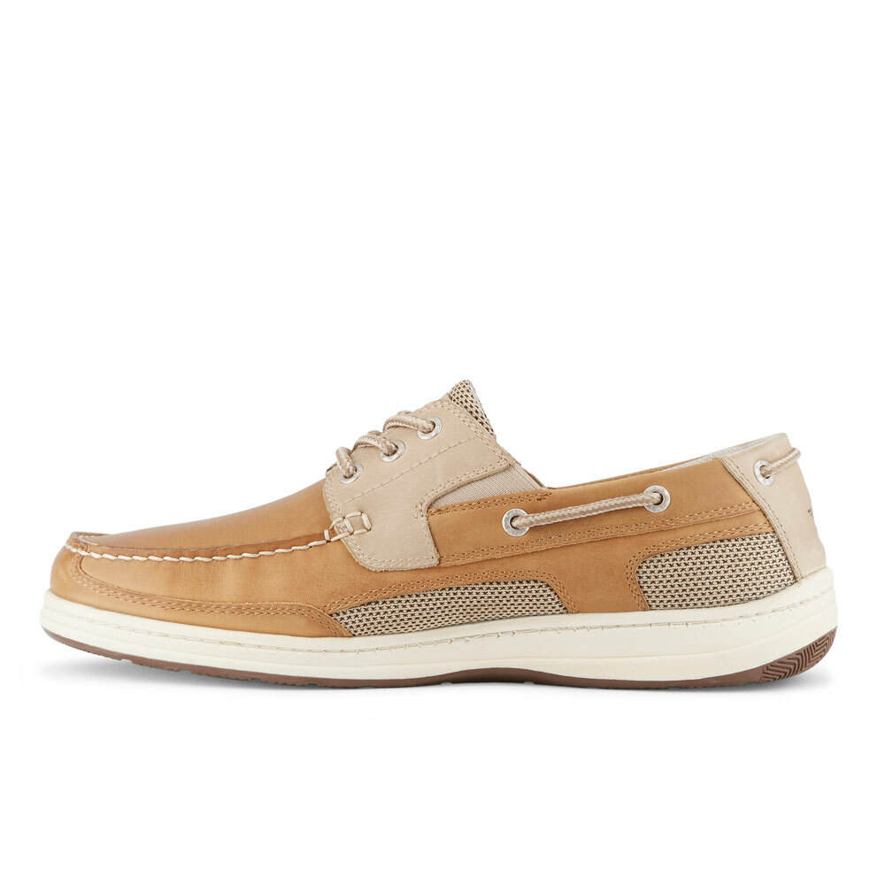 Dockers Mens Beacon Genuine Leather Casual Classic Boat Shoe with NeverWet