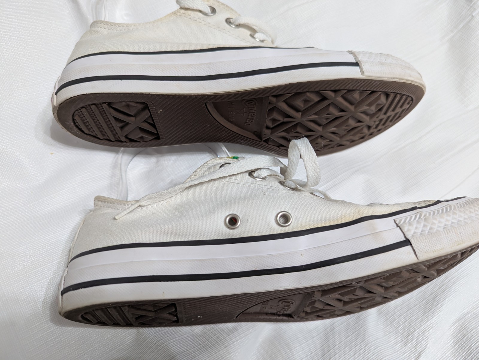 Sneakers Converse All Stars RAINBOW TONGUES Low Top Unisex Shoes Sz W8 M6 Pride
