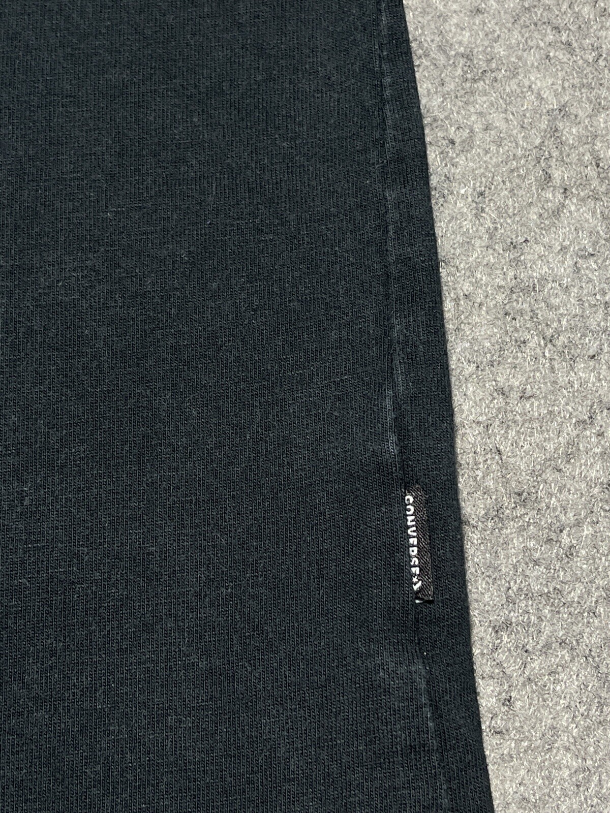 The Original CONVERSE Durable Shirt Dependable Quality Distressed Small Spots