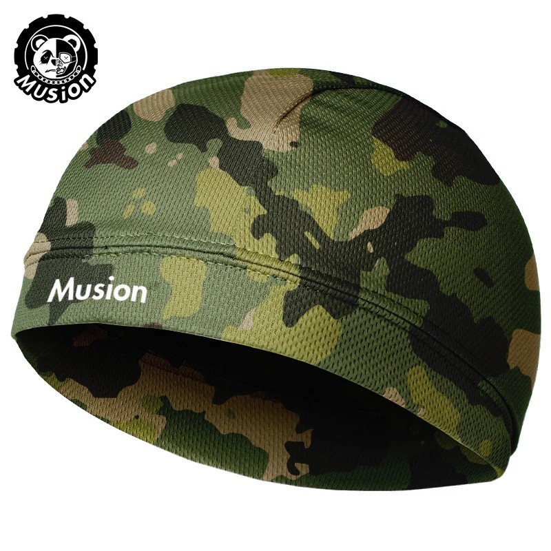 Motorcycle Helmet Liner Skull Cap Doo Rag Durag Biker Head Wrap Sweat Wicking **
