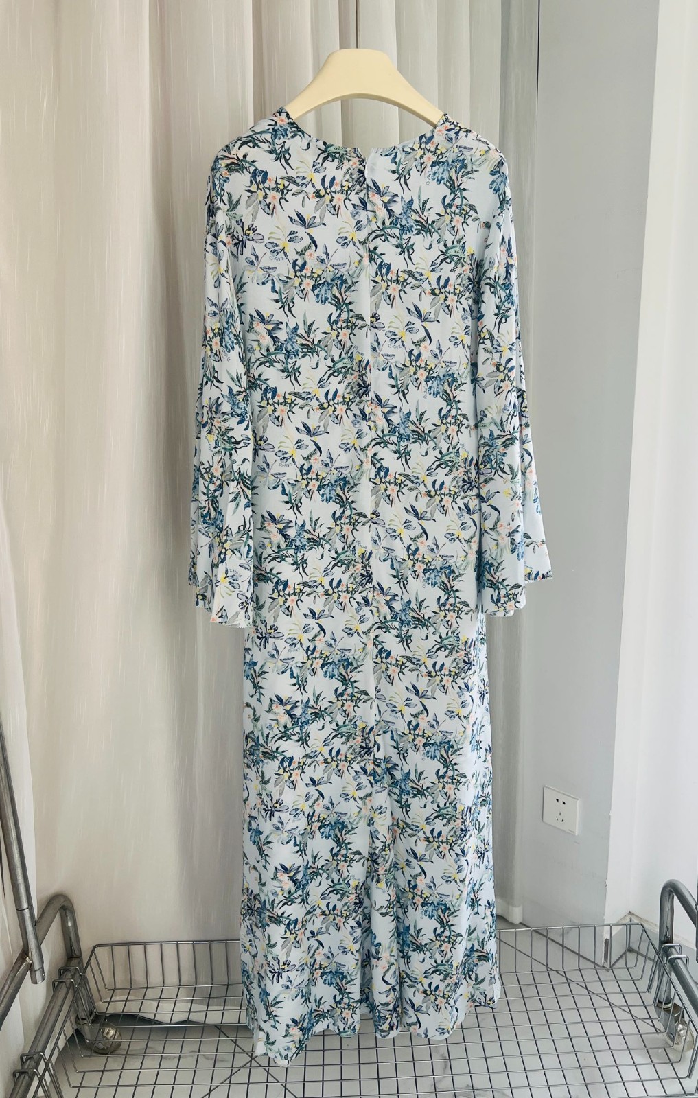 Women Zadig&Voltaire Backless Slip Maxi Suspende Silk Slim Long Vent Dress XS-L