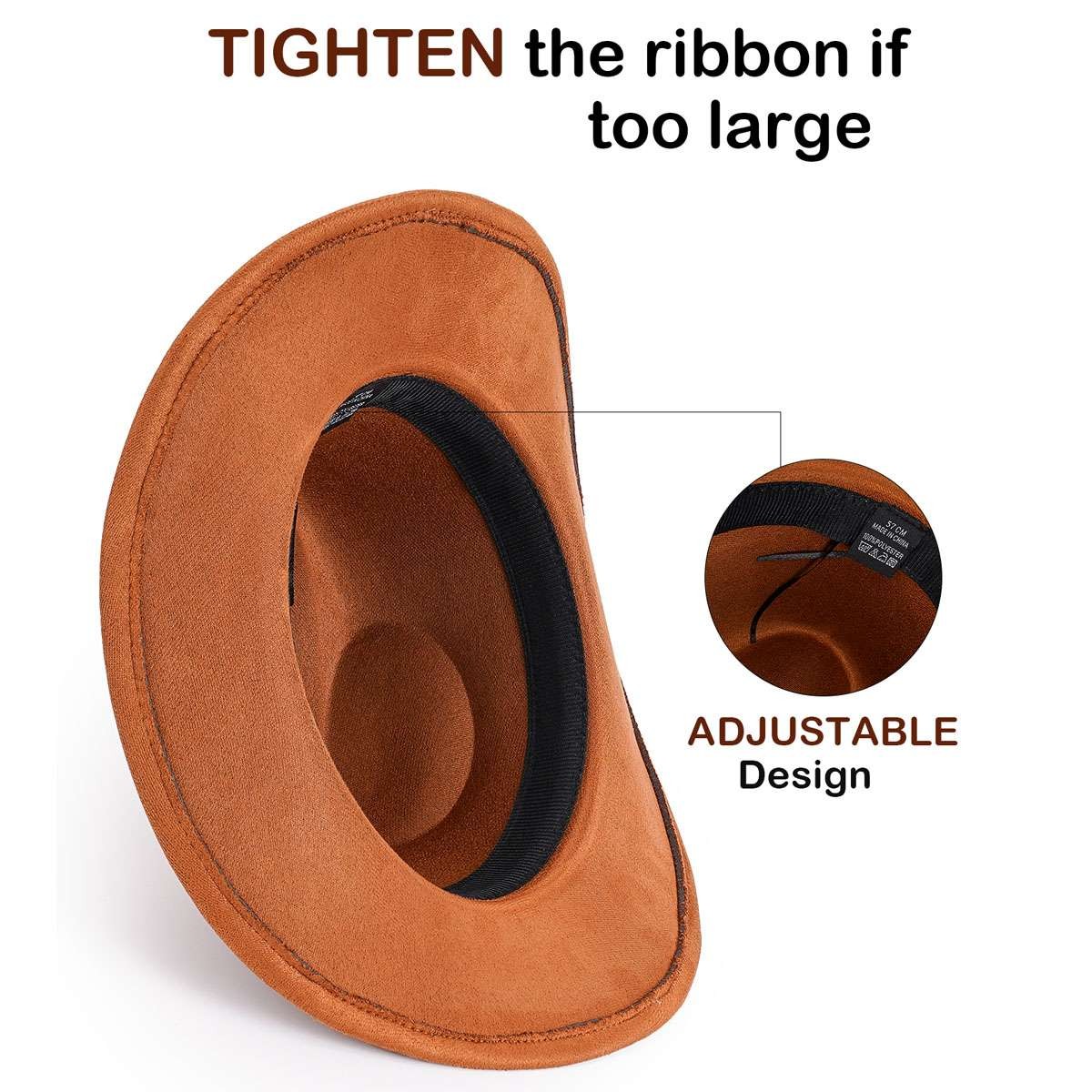 Cowboy Western Hat Women Men Vintage Style Cattleman Hat