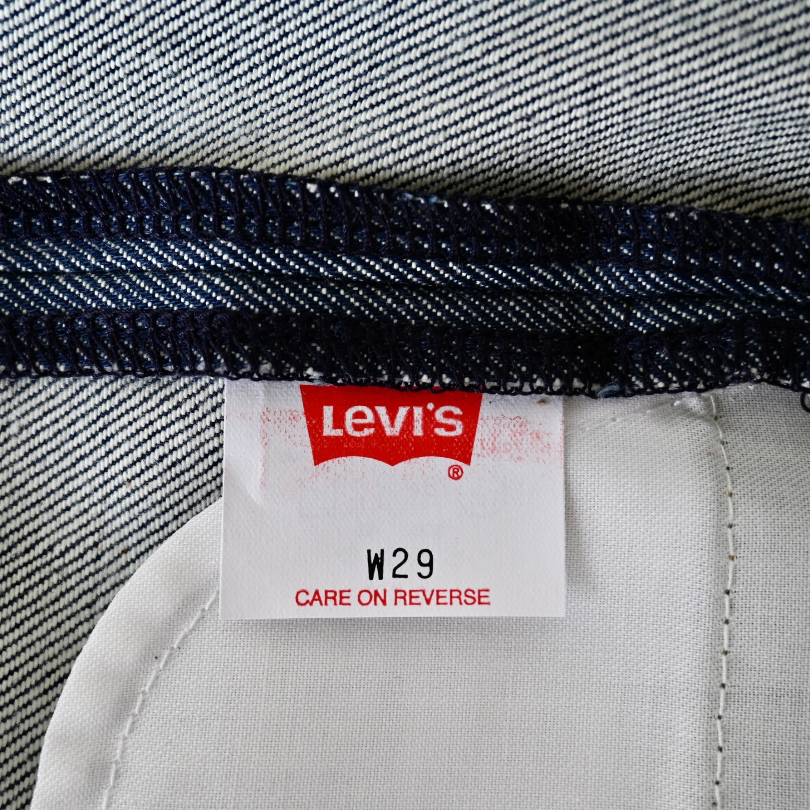 DEADSTOCK, 2000s Levi’s ENGINEERED JEANS “ORGANIC SLIM CUT”, made in Japan, 29