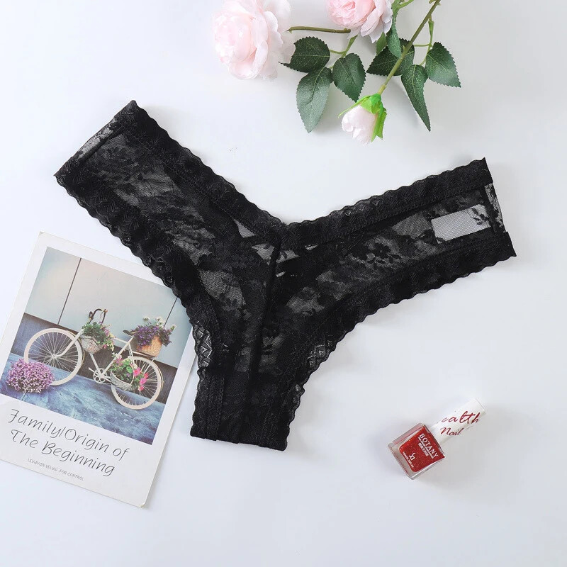 Women Sexy Lace Panties Knickers Lingerie Brief Underwear G-string T back US