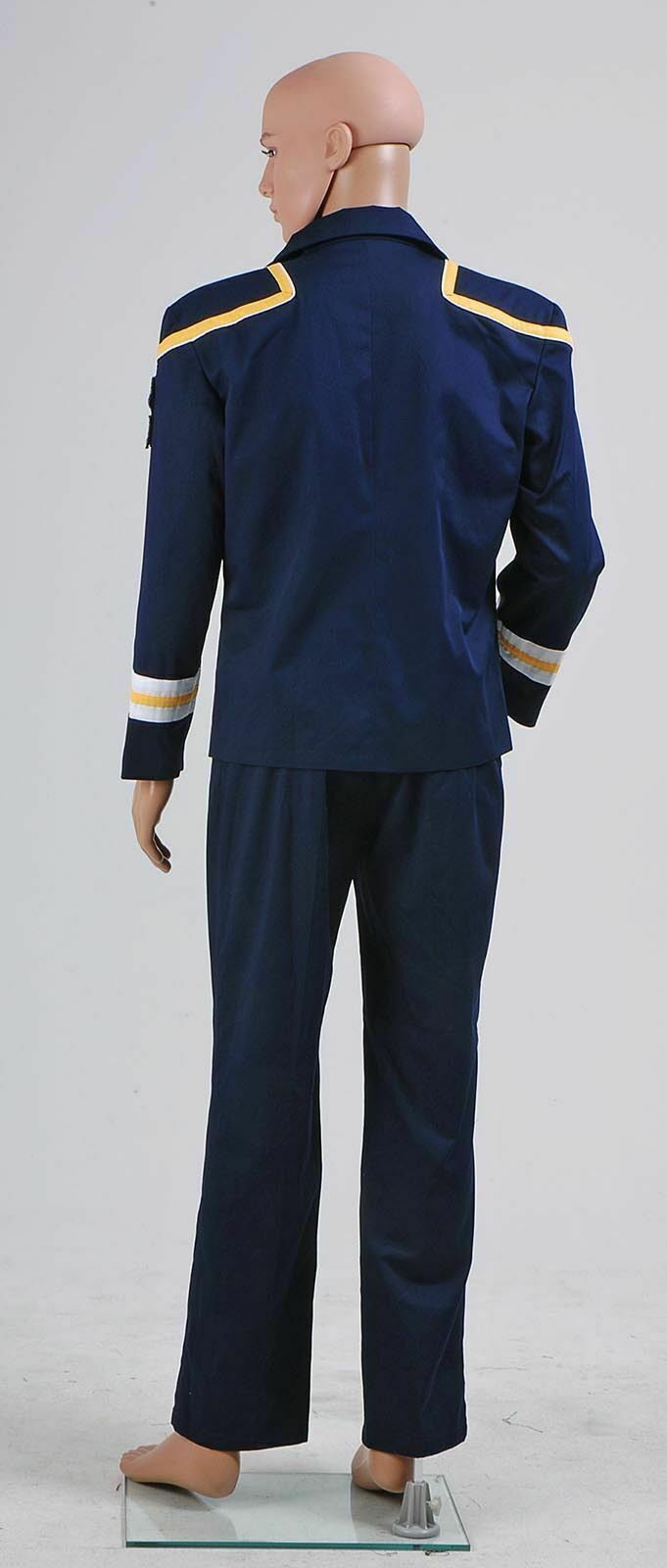 New Star Trek Enterprise Archer Uniform Halloween Cosplay Costume S-2XL