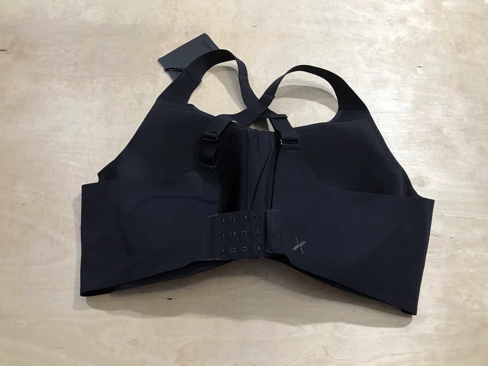 Knix Women’s High Support Zip Front Catalyst Sports Bra Size: 8+ Black NWT
