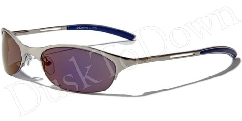 New XLoop Classic Sunglasse Silver Frame Gray Smoke 100% UV400 Lens XL19102