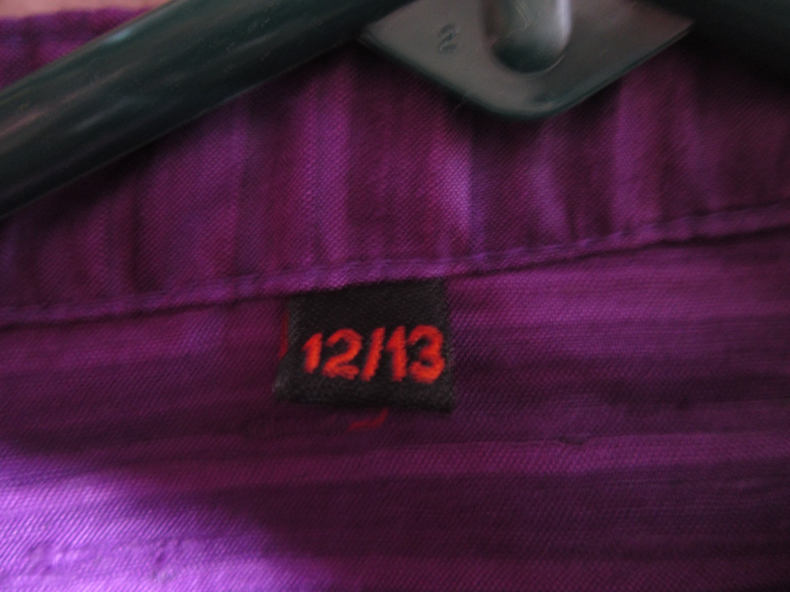 Womens Purple Cotton Kurta Size 12/13