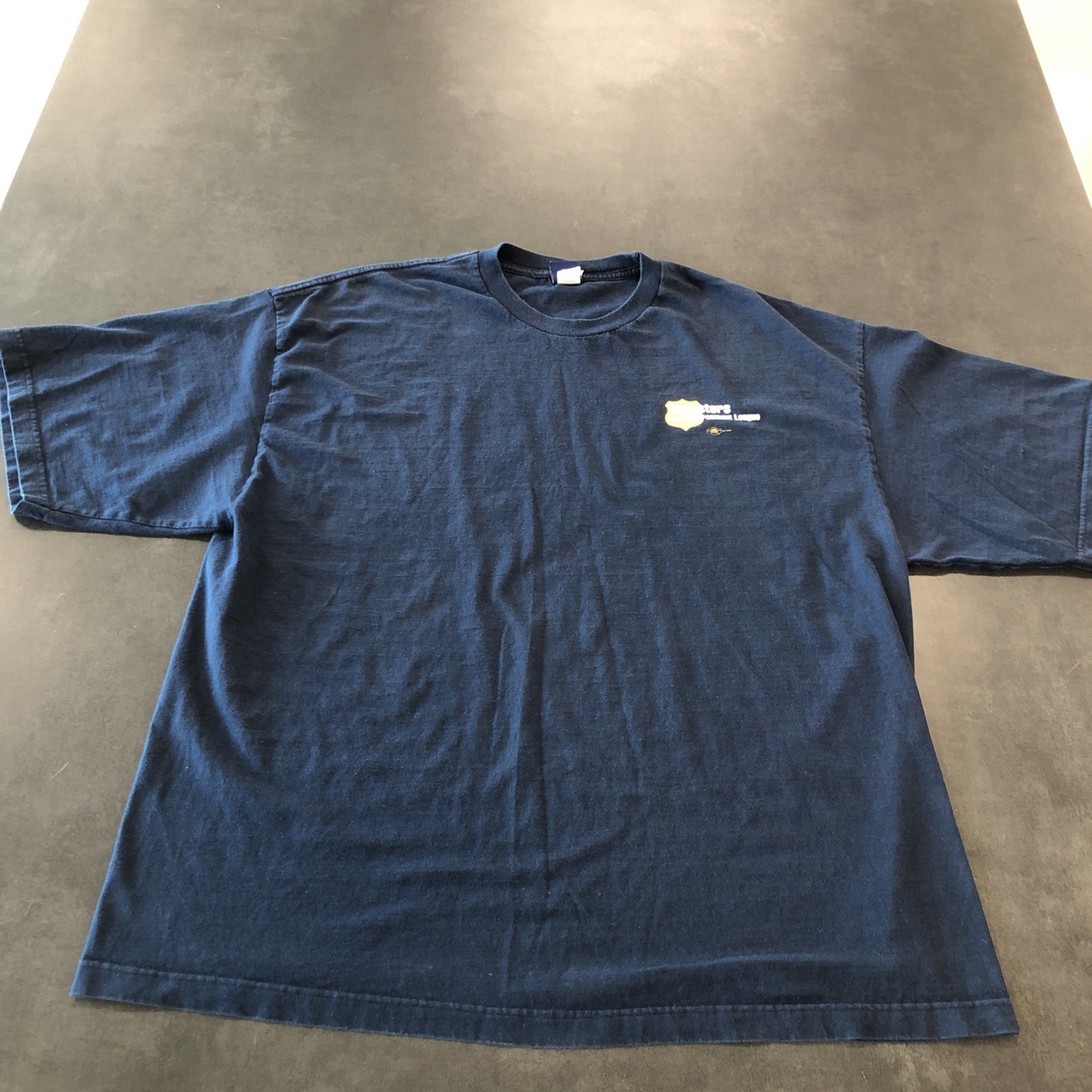 Vintage Teamsters Law Enforcement League 3XL Navy Graphic Prime Heavyweight USA