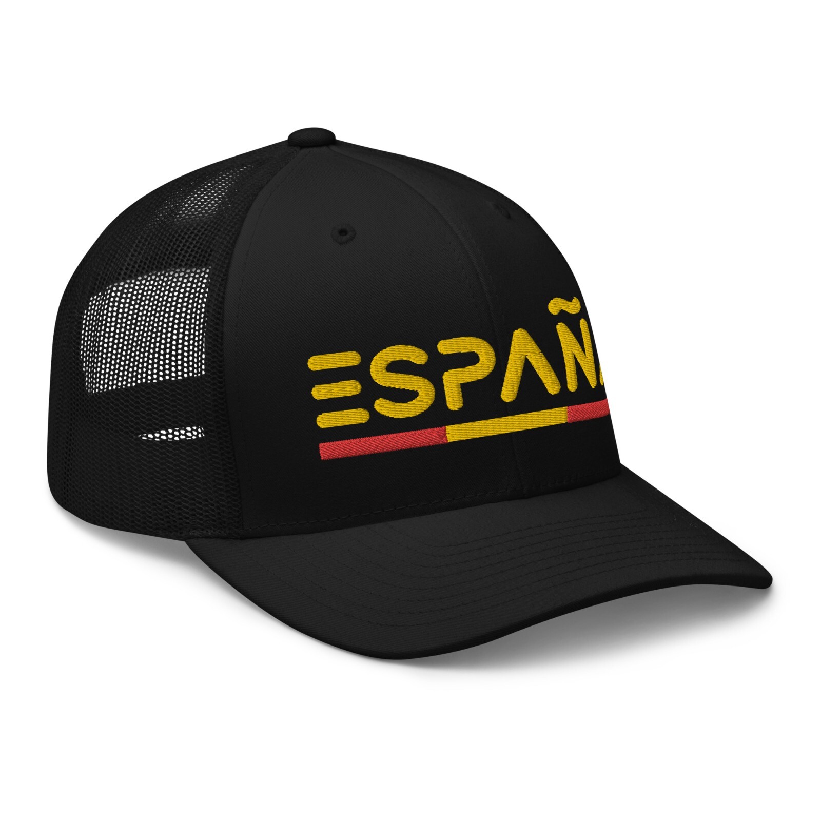 Minimal Spain Flag Trucker Hat Mesh España Trucker Cap
