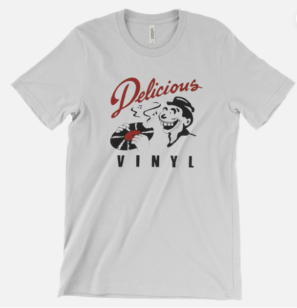 Delicious Vinyl Logo T-Shirt – Record Label – The Pharcyde – Independent Hip Hop
