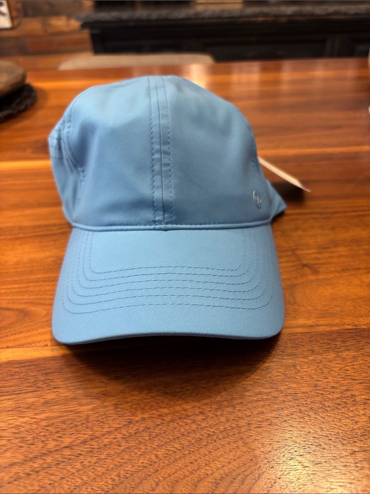 NWT New Calia Golf Tranquil Blue Ponytail Hat Adjustable One Size