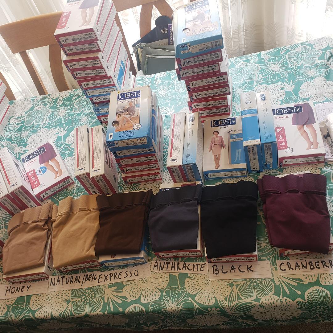 Jobst Opaque CT TB 15-20 Compression REGULAR Thigh High Stockings Size Color