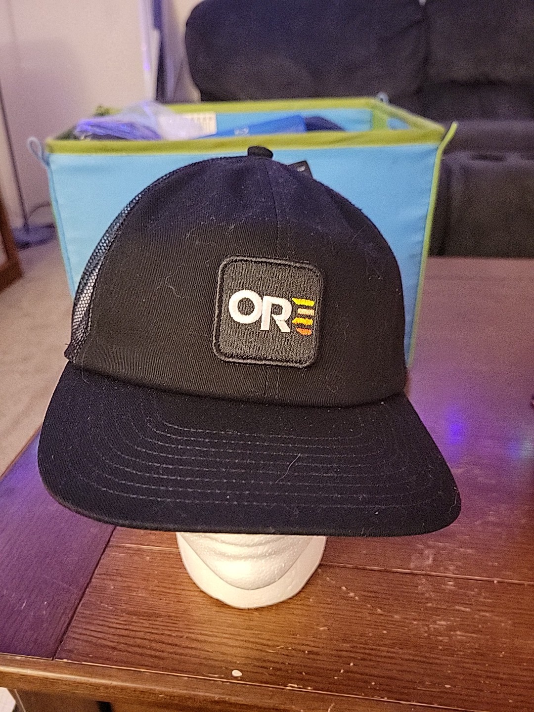 NWT Outdoor Research Quadrise Trucker Lo Pro Black Cap
