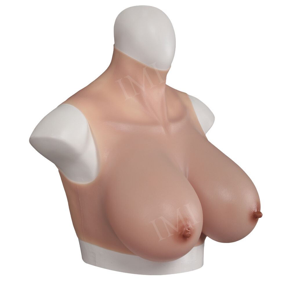 Silicone Breast Forms Boobs B-H Cup Breast plates for Crossdresser Drag Queen