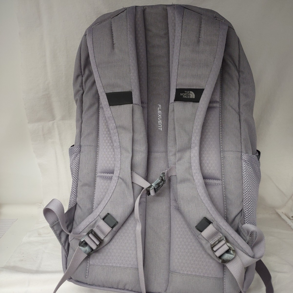 Womens Jester Backpack Flexvent Gray/Violet Laptop Dbl Top Handle North Face