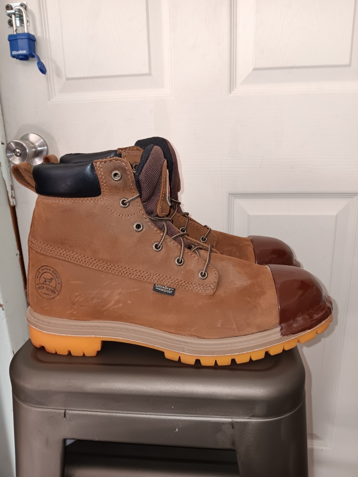 Irish Setter Men’s Steel Toe Boots 83614 With Tuff Toe Size 11.5 E2 EUC